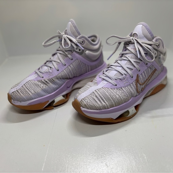 Nike Air Zoom G.T. Jump 2 Basketball Shoes Men’s 8.5 Lavender Purple Gum Sole main image 12